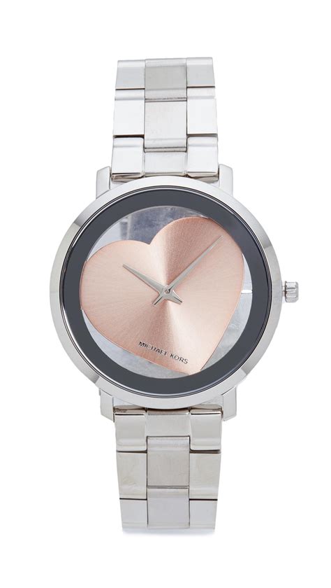 womens michael kors watch heart|michael kors watch original.